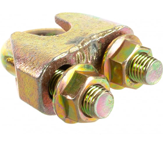 Зажим канатный DIN 1142 10,0 мм Зажим канатный DIN 1142 10,0 мм