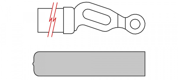 Ручка+рычаг T10-R32 для сучкорезов Vesco T10-20 80см Ручка+рычаг T10-R32 для сучкорезов Vesco T10-20 80см
