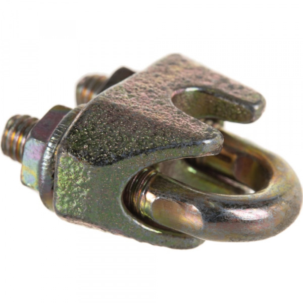 Зажим канатный DIN 1142 10,0 мм Зажим канатный DIN 1142 10,0 мм